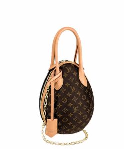 Louis Vuitton Egg Bag Monogram Brown 24Cm