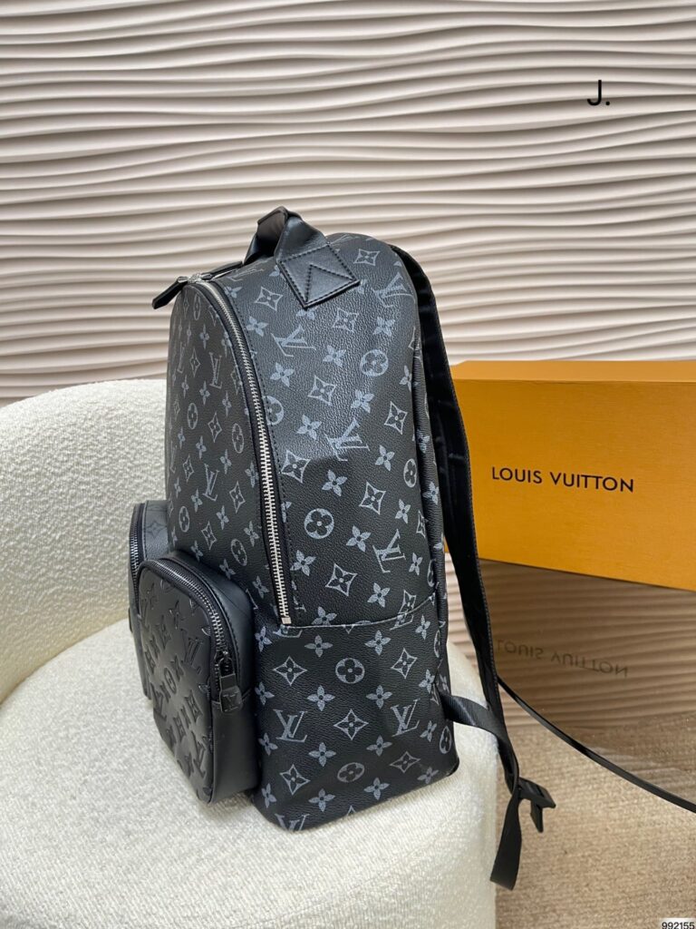 Louis Vuitton Monogram Backpack Black 41Cm - Image 8