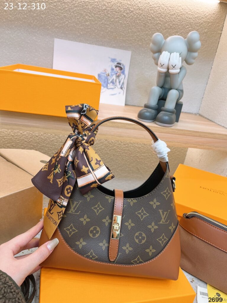 Louis Vuitton Handbag Monogram Dark Brown 25Cm - Image 5