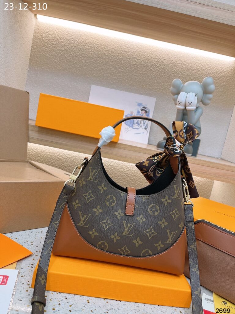 Louis Vuitton Handbag Monogram Dark Brown 25Cm - Image 6