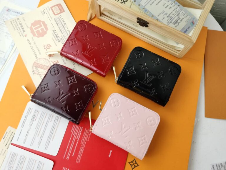 Louis Vuitton Verni Zippy Coin Wine Red Wallet 11Cm M61231 - Image 2