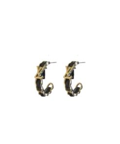 Louis Vuitton Logo Earrings