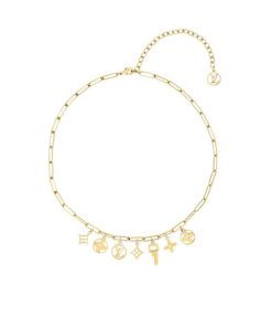 Louis Vuitton Roman Holidays Choker In Gold