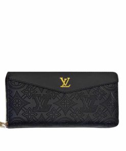 Louis Vuitton Monogram Clutch Black 19Cm