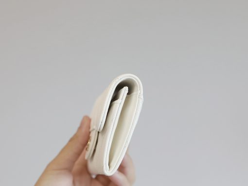 Chanel Classic Card Holder Wallet White Ap0214 - Image 9