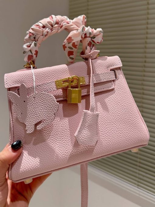 HERMÈS BIRKIN TOGO LIGHT PINK 20CM - Image 5