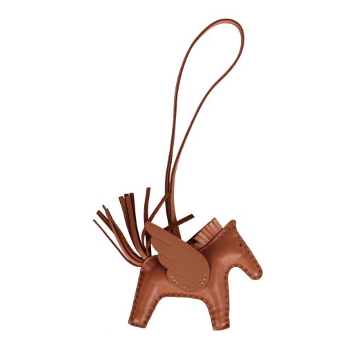 Hermes Pegase Rodeo Bag Charm PM Gold Milo Lambskin - Image 2