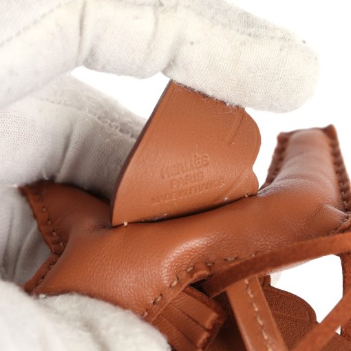 Hermes Pegase Rodeo Bag Charm PM Gold Milo Lambskin - Image 3