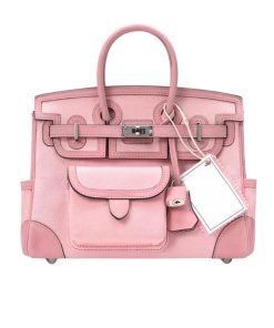 HERMÈS BIRKIN 25 CARGO TRAVEL BAG PINK 25CM