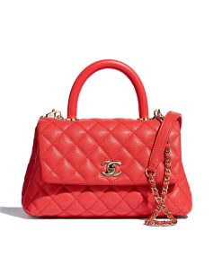 Chanel Large Flap Bag With Top Handle