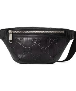 GUCCI Embossed belt bag