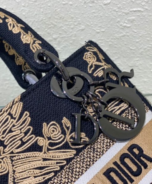 Dior Lady D-Lite Bag Black - Image 7