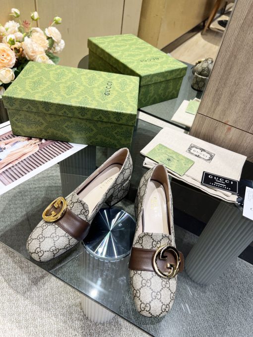 Gucci Women's Blondie Pump Beige ?701711 9I650 9769 - Image 4