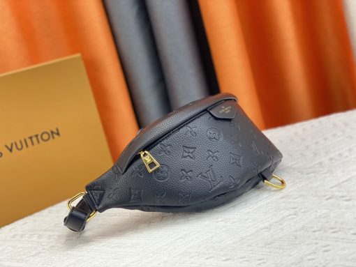 Louis Vuitton Monogram Empreinte Black Bumbag M44812 - Image 5