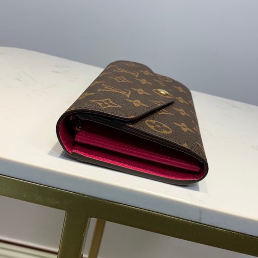 Louis Vuitton Sarah Wallet Fuchsia Pink 19Cm M62234 - Image 2
