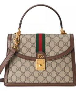 Ophidia small top handle bag with Web