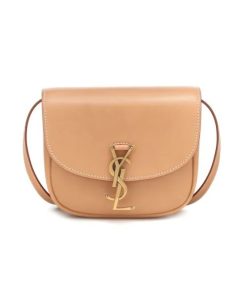 Saint Laurent Kaia Small Smooth Leather Beige