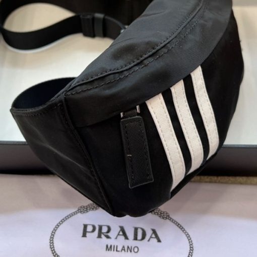 Prada X Adidas Re-Nylon Belt Bag Black 2Vl0341Wq8F0002Vads - Image 6