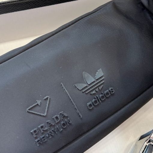 Prada X Adidas Re-Nylon Belt Bag Black 2Vl0341Wq8F0002Vads - Image 9