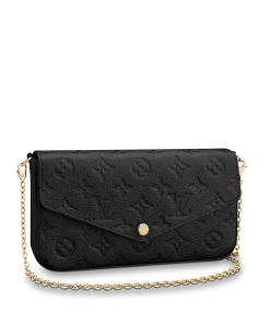 Louis Vuitton Felicie Pochette Black M64064
