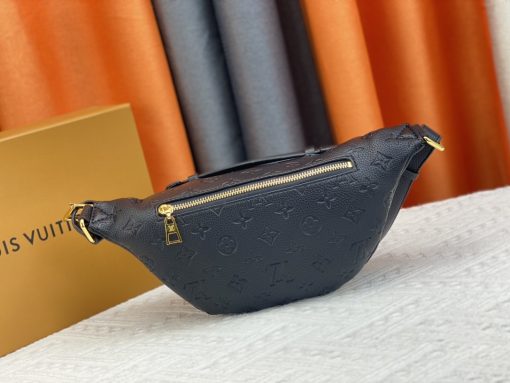Louis Vuitton Monogram Empreinte Black Bumbag M44812 - Image 10