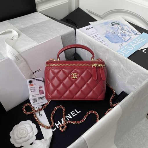 Chanel Vanity With Chain - Image 2