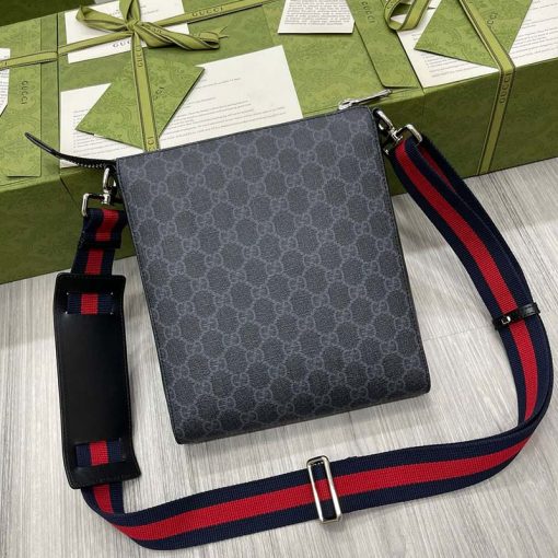 GG Black small messenger bag - Image 3