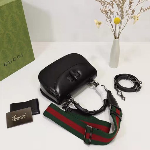 Gucci Bamboo 1947 small top handle bag - Image 5