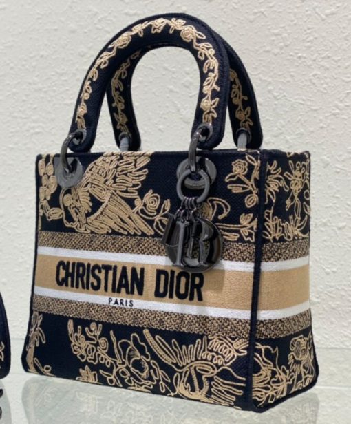 Dior Lady D-Lite Bag Black - Image 5