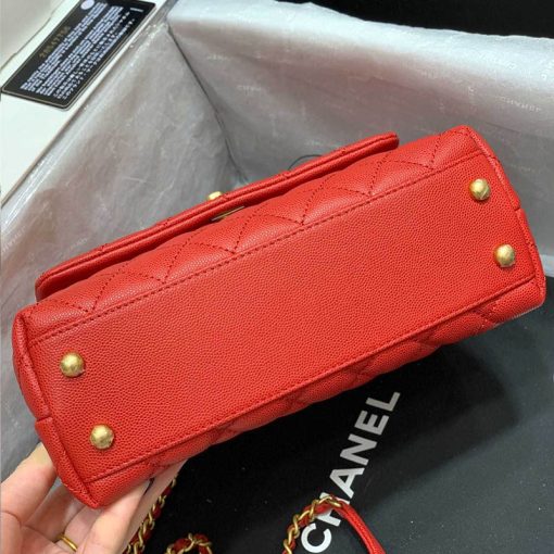 Chanel Large Flap Bag With Top Handle - Image 6