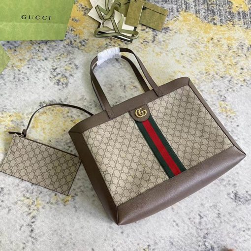 GG Ophidia soft GG Supreme medium tote - Image 4