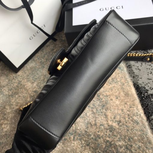 Gucci Marmont Matelasse Mini Bag 446744 Dtdit 1000 - Image 4