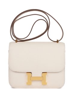 Hermes Constance 18 Nata Chevre Mysore Gold Hardware