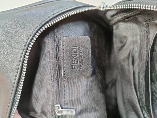 Fendi Crossbody Halloween Black Bag 26Cm - Image 9