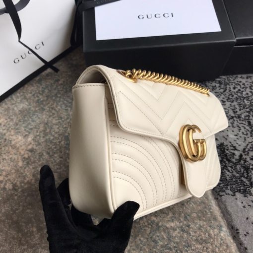 Gucci Marmont Matelasse Mini Bag 446744 Dtdit 9022 - Image 5