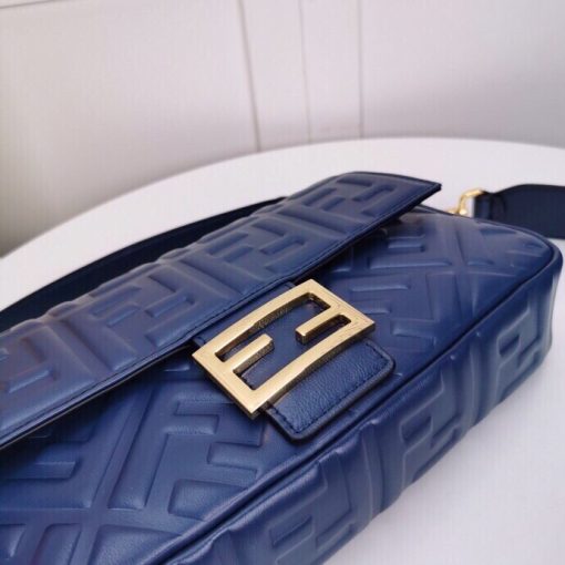 Fendi Baguette Blue 8Br600A72Vf19Po - Image 7
