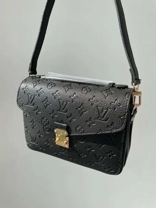 Louis Vuitton Monogram Canvas Pochette M?Tis Black 25Cm - Image 4
