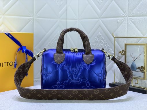 Louis Vuitton Speedy Bandouliere 25 Navy Blue M21061 - Image 8