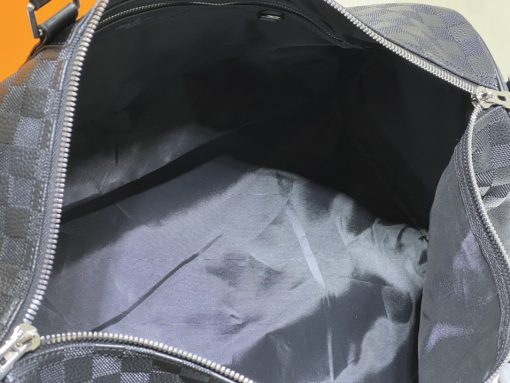 Louis Vuitton  Keepall 50 Black Graphite N40443 - Image 4