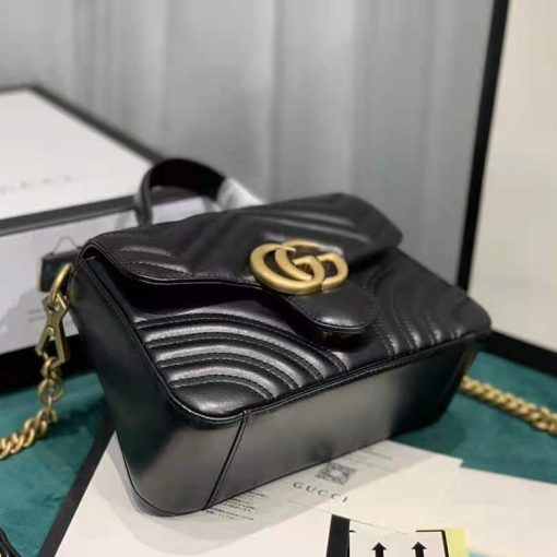 Gucci Marmont Mini Top Handle Bag - Image 5