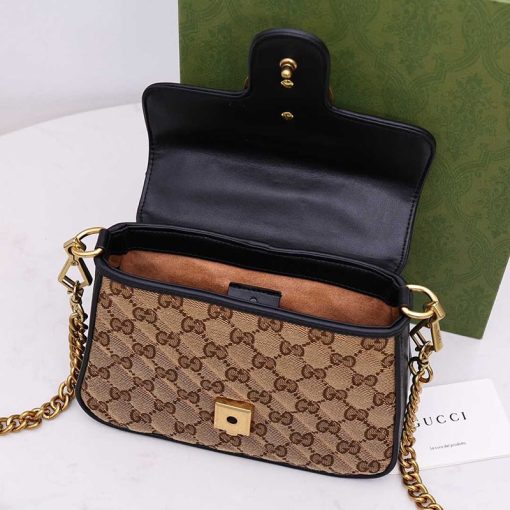 Gucci Marmont Mini Top Handle Bag - Image 6