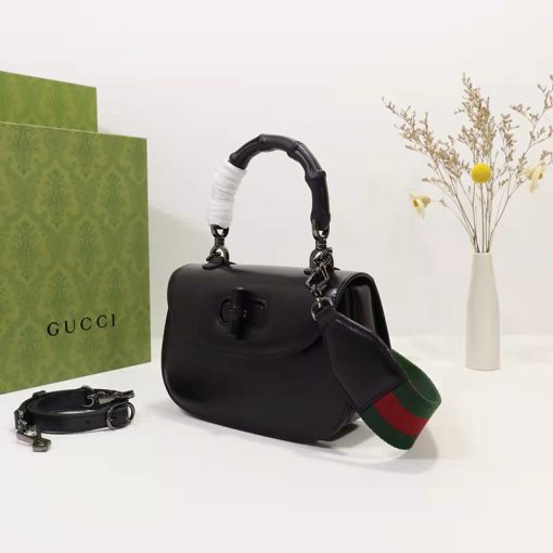 Gucci Bamboo 1947 small top handle bag - Image 3