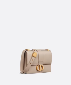 Small 30 Montaigne Bag Powder Beige Calfskin