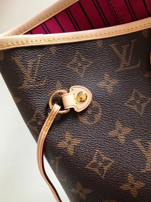 Louis Vuitton Neverfull Pivoine Pink Mm M41178 - Image 4