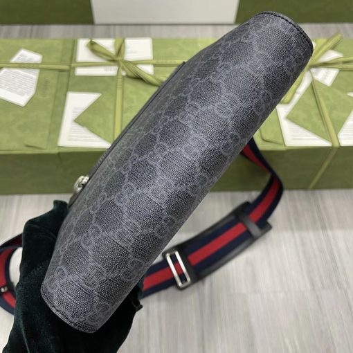 GG Black small messenger bag - Image 6