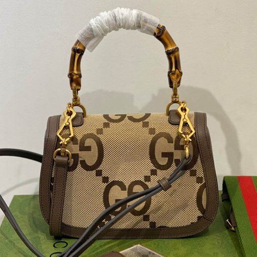 Gucci Bamboo 1947 small top handle bag - Image 5