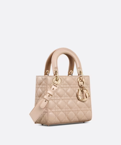 Small Lady Dior My  Bag Aesthetic Beige