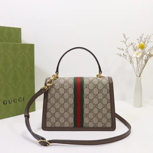 Ophidia small top handle bag with Web - Image 4