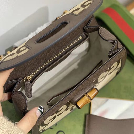 Gucci Bamboo 1947 small top handle bag - Image 7