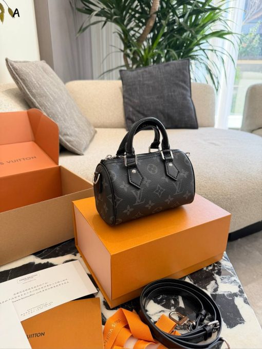 Louis Vuitton Nano Speedy Bag - Image 6